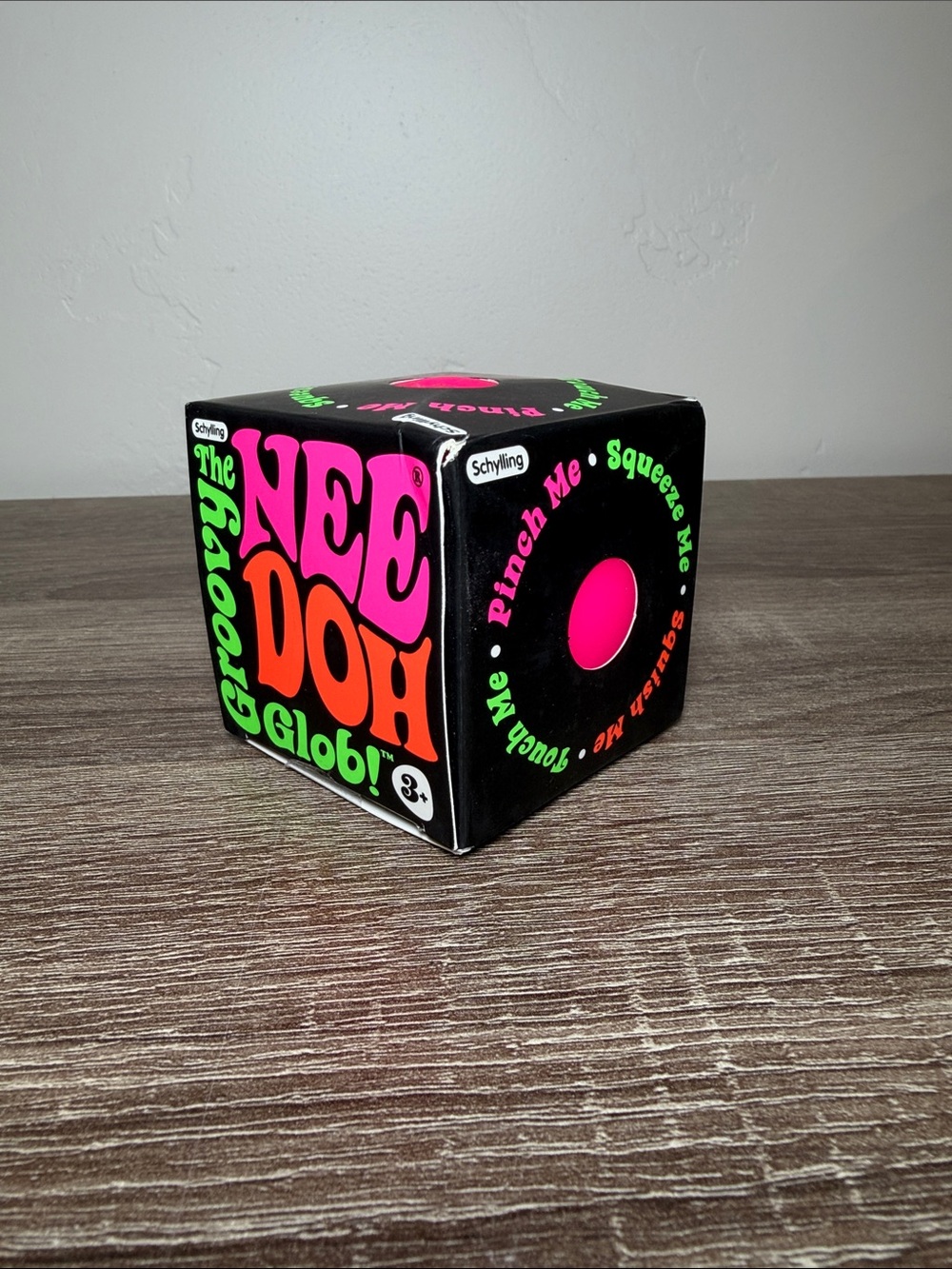 Nee Doh Groovy Glob Kids Toy - Pink